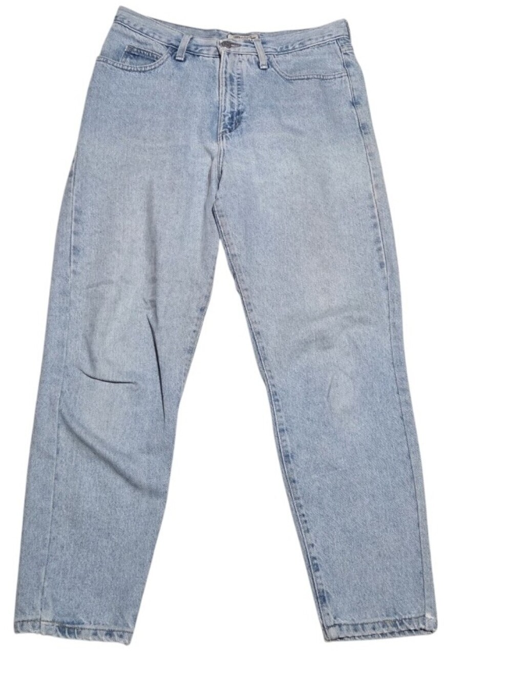 Vintage Guess Womens High Rise Light Wash Blue Mom Jeans Made In The USA Size 32